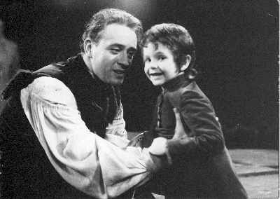 Udo Mierke (rechts mit Per�cke) mit Bert Fortell